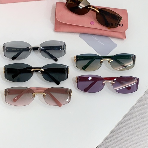 Replica MIU MIU AAA Quality Sunglasses #1259091 $64.00 USD for Wholesale