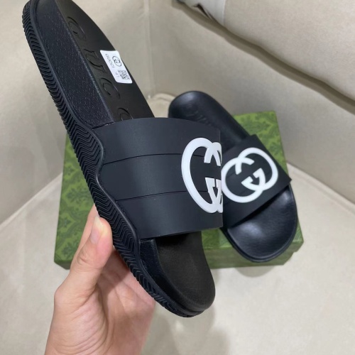 Replica Gucci Slippers For Women #1259094 $56.00 USD for Wholesale