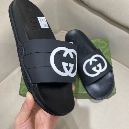 Replica Gucci Slippers For Women #1259094 $56.00 USD for Wholesale