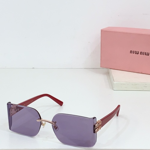 MIU MIU AAA Quality Sunglasses #1259096 $64.00 USD, Wholesale Replica MIU MIU AAA Sunglasses