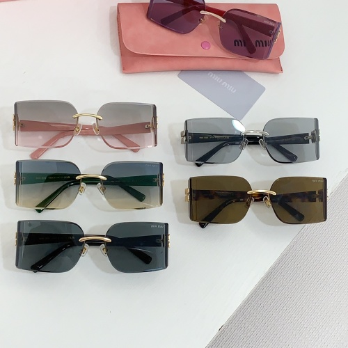 Replica MIU MIU AAA Quality Sunglasses #1259096 $64.00 USD for Wholesale