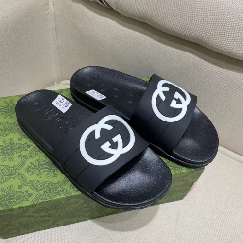 Replica Gucci Slippers For Men #1259100 $56.00 USD for Wholesale