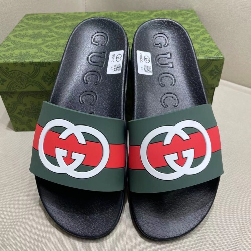 Gucci Slippers For Women #1259101 $56.00 USD, Wholesale Replica Gucci Slippers