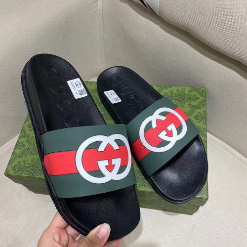 Replica Gucci Slippers For Women #1259101 $56.00 USD for Wholesale