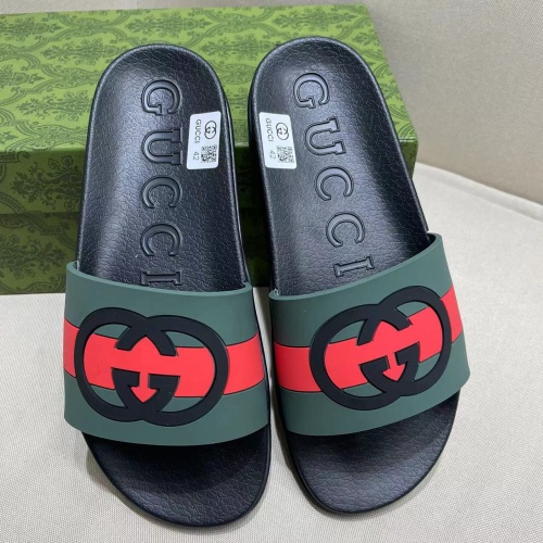 Gucci Slippers For Women #1259103 $56.00 USD, Wholesale Replica Gucci Slippers