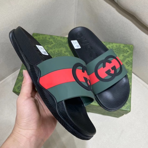 Replica Gucci Slippers For Women #1259103 $56.00 USD for Wholesale