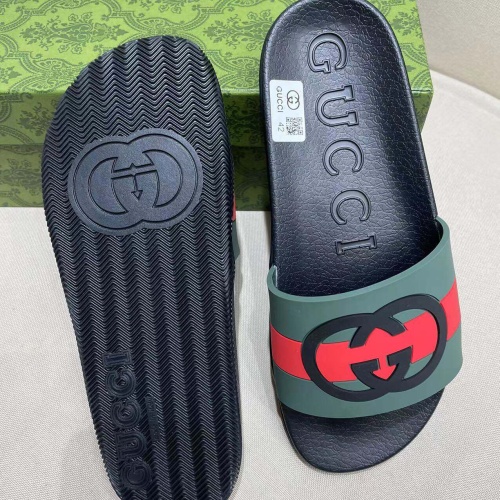 Replica Gucci Slippers For Men #1259104 $56.00 USD for Wholesale