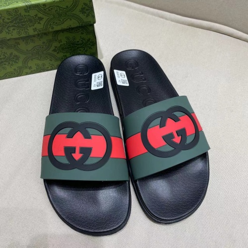 Replica Gucci Slippers For Men #1259104 $56.00 USD for Wholesale