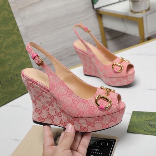 Replica Gucci Sandal For Women #1259106 $125.00 USD for Wholesale