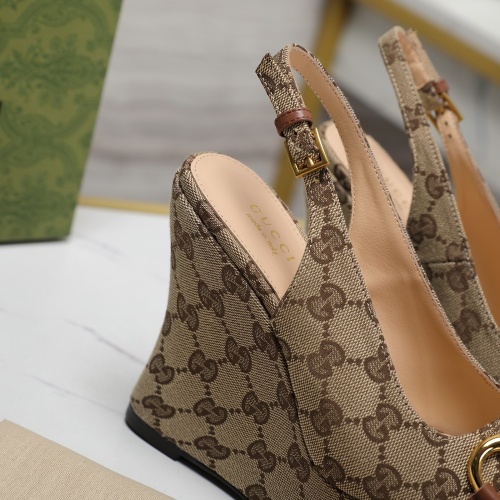 Replica Gucci Sandal For Women #1259107 $125.00 USD for Wholesale