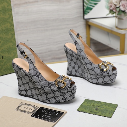 Replica Gucci Sandal For Women #1259108 $125.00 USD for Wholesale