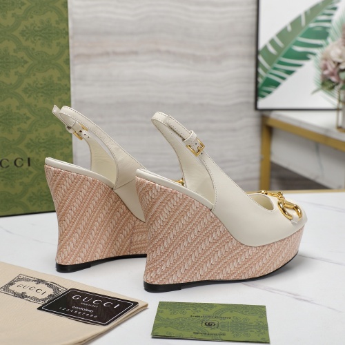 Replica Gucci Sandal For Women #1259109 $125.00 USD for Wholesale