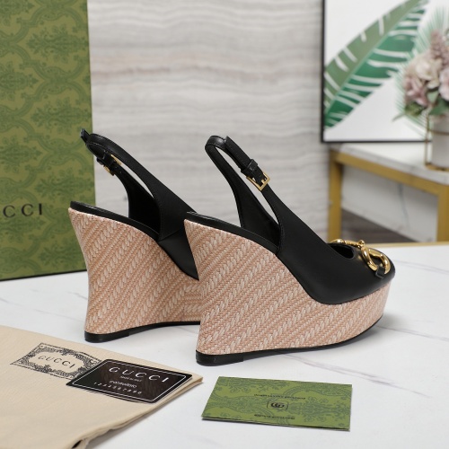 Replica Gucci Sandal For Women #1259111 $125.00 USD for Wholesale