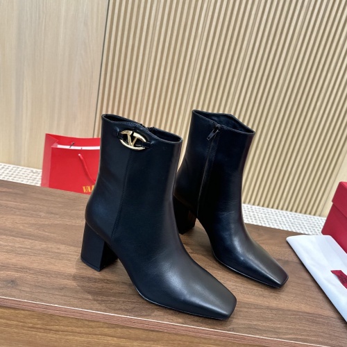 Replica Valentino Boots For Women #1259118 $128.00 USD for Wholesale