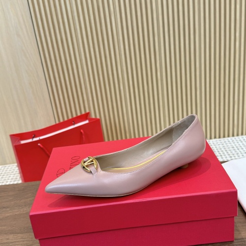 Replica Valentino Flat Shoes For Women #1259153 $102.00 USD for Wholesale