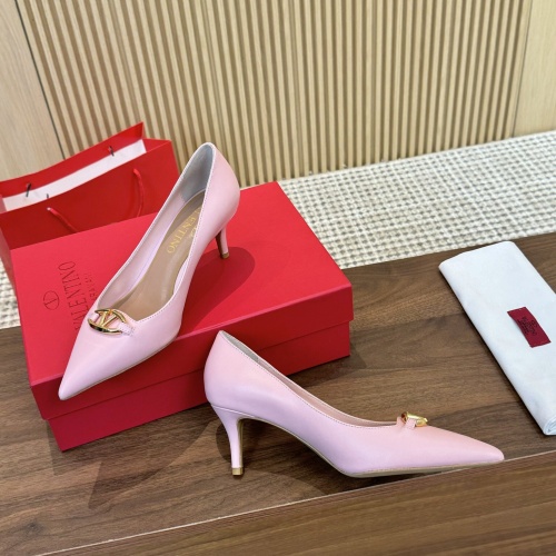 Valentino High-Heeled Shoes For Women #1259171 $102.00 USD, Wholesale Replica Valentino High-Heeled Shoes