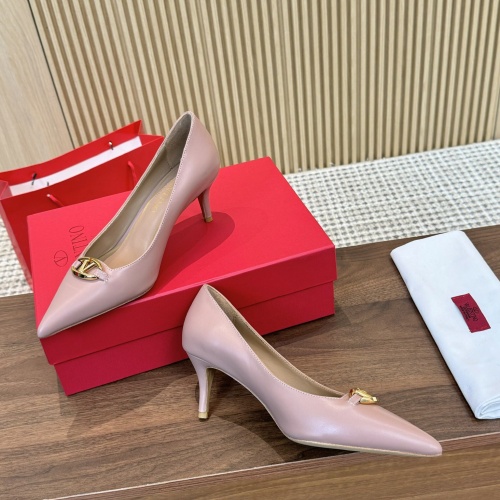 Valentino High-Heeled Shoes For Women #1259173 $102.00 USD, Wholesale Replica Valentino High-Heeled Shoes