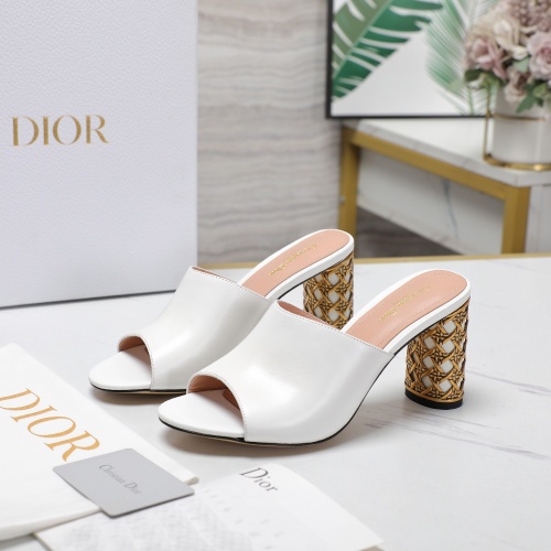 Christian Dior Slippers For Women #1259187 $108.00 USD, Wholesale Replica Christian Dior Slippers