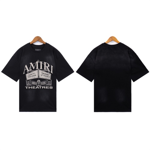 Amiri T-Shirts Short Sleeved For Unisex #1259197 $34.00 USD, Wholesale Replica Amiri T-Shirts