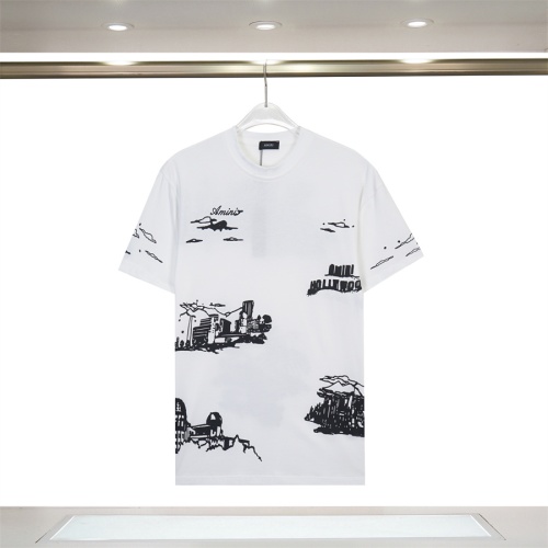 Amiri T-Shirts Short Sleeved For Unisex #1259199 $34.00 USD, Wholesale Replica Amiri T-Shirts