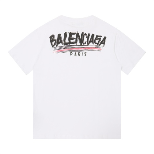 Replica Balenciaga T-Shirts Short Sleeved For Unisex #1259201 $36.00 USD for Wholesale