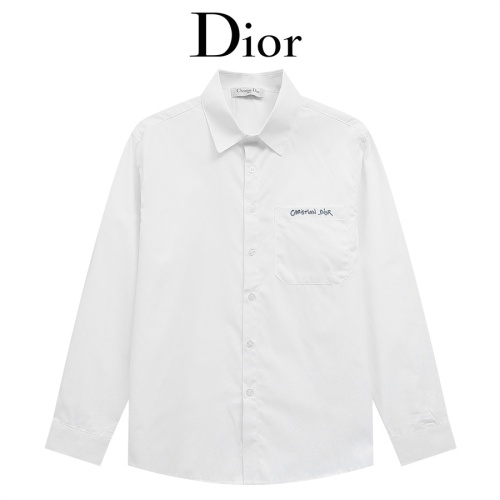 Christian Dior Shirts Long Sleeved For Men #1259226 $42.00 USD, Wholesale Replica Christian Dior Shirts