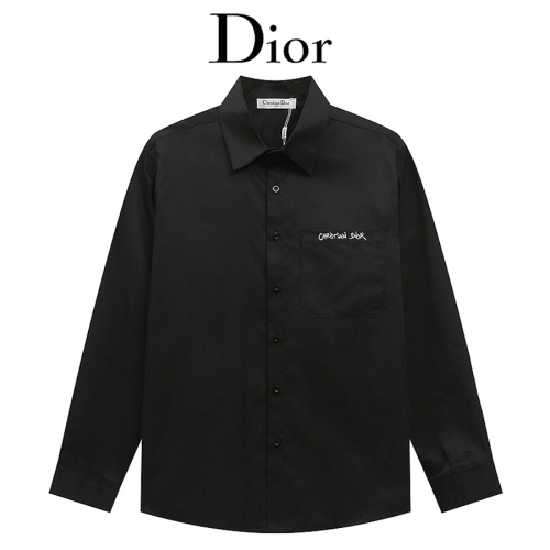 Christian Dior Shirts Long Sleeved For Men #1259227 $42.00 USD, Wholesale Replica Christian Dior Shirts