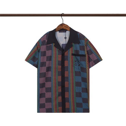 Louis Vuitton LV Shirts Short Sleeved For Men #1259232 $36.00 USD, Wholesale Replica Louis Vuitton LV Shirts