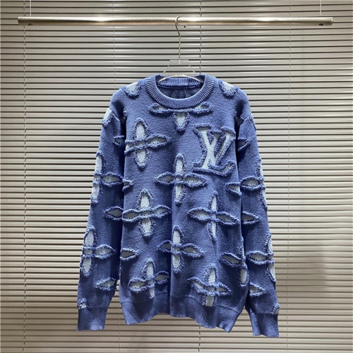 Louis Vuitton LV Sweaters Long Sleeved For Unisex #1259243 $60.00 USD, Wholesale Replica Louis Vuitton LV Sweaters