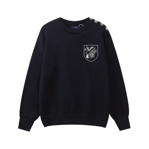 Louis Vuitton LV Sweaters Long Sleeved For Unisex #1259246 $64.00 USD, Wholesale Replica Louis Vuitton LV Sweaters