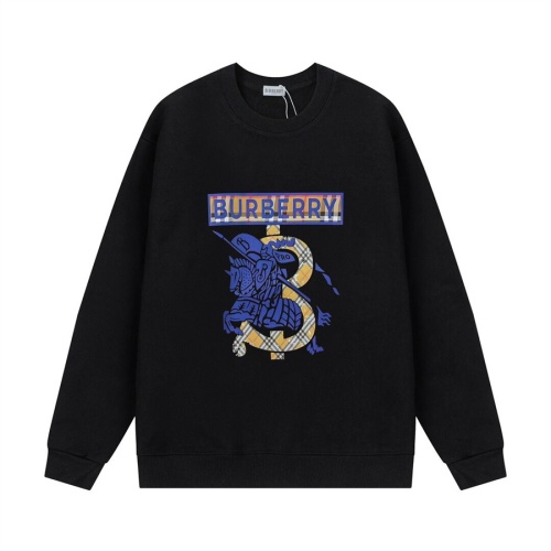 Burberry Hoodies Long Sleeved For Unisex #1259264 $56.00 USD, Wholesale Replica Burberry Hoodies