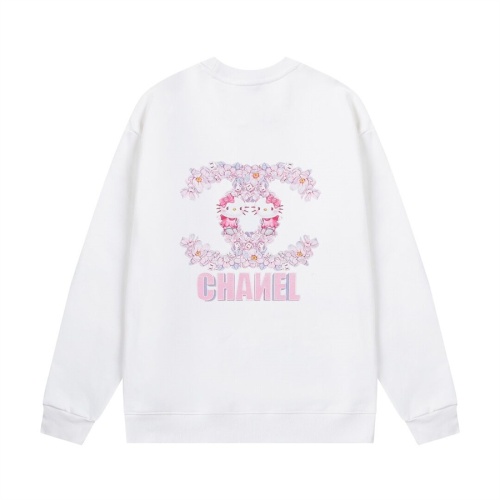 Replica Chanel Hoodies Long Sleeved For Unisex #1259267 $56.00 USD for Wholesale