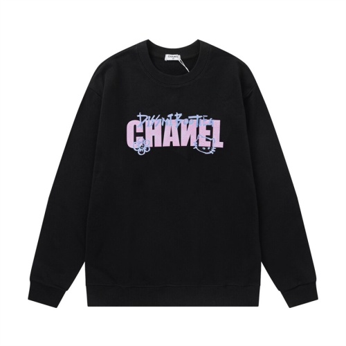 Chanel Hoodies Long Sleeved For Unisex #1259268 $56.00 USD, Wholesale Replica Chanel Hoodies