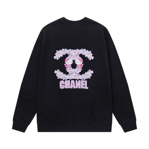 Replica Chanel Hoodies Long Sleeved For Unisex #1259268 $56.00 USD for Wholesale