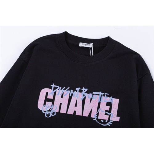 Replica Chanel Hoodies Long Sleeved For Unisex #1259268 $56.00 USD for Wholesale