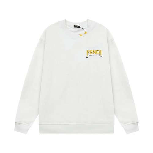 Fendi Hoodies Long Sleeved For Unisex #1259271 $56.00 USD, Wholesale Replica Fendi Hoodies