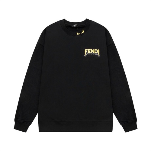 Fendi Hoodies Long Sleeved For Unisex #1259272 $56.00 USD, Wholesale Replica Fendi Hoodies