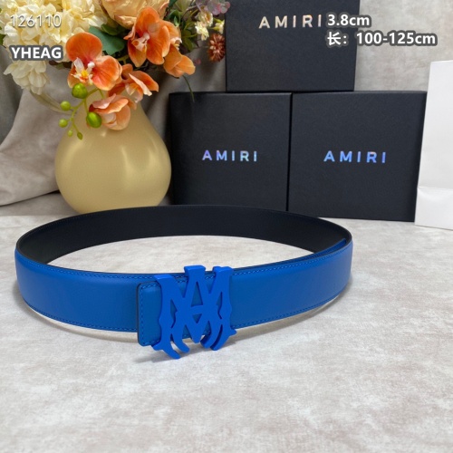 Replica Amiri AAA Quality Belts For Men #1259313 $68.00 USD for Wholesale