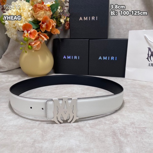 Replica Amiri AAA Quality Belts For Men #1259319 $68.00 USD for Wholesale