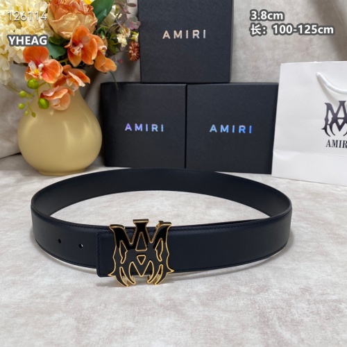 Replica Amiri AAA Quality Belts For Men #1259321 $68.00 USD for Wholesale