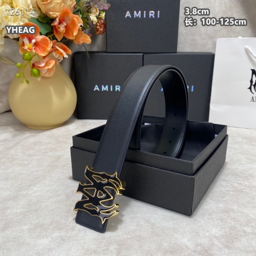 Replica Amiri AAA Quality Belts For Men #1259321 $68.00 USD for Wholesale