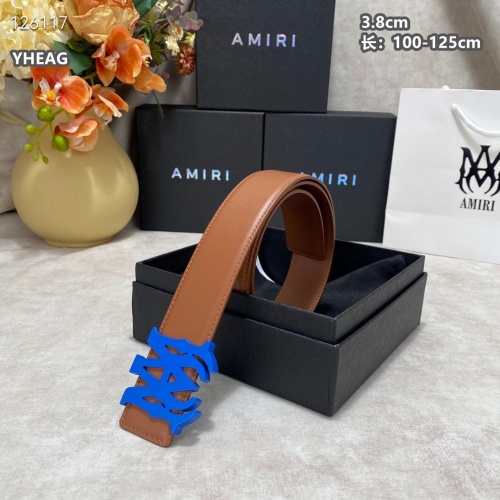 Replica Amiri AAA Quality Belts For Men #1259323 $68.00 USD for Wholesale