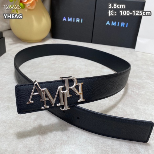 Replica Amiri AAA Quality Belts For Men #1259332 $68.00 USD for Wholesale