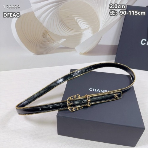 Replica Chanel AAA Quality Belts For Women #1259335 $68.00 USD for Wholesale