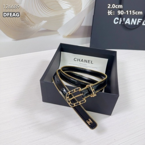 Replica Chanel AAA Quality Belts For Women #1259335 $68.00 USD for Wholesale