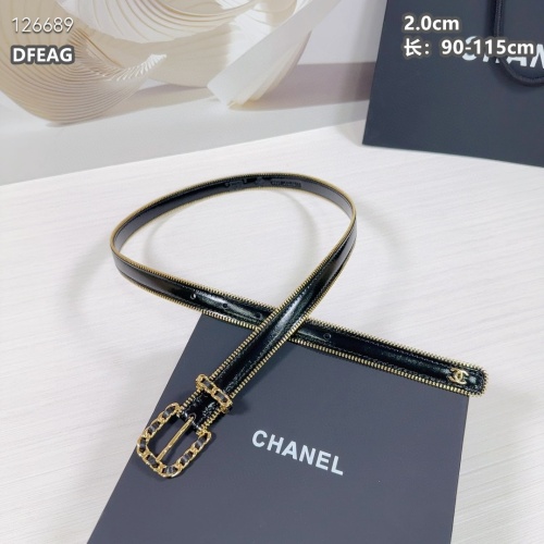 Replica Chanel AAA Quality Belts For Women #1259335 $68.00 USD for Wholesale