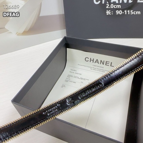 Replica Chanel AAA Quality Belts For Women #1259335 $68.00 USD for Wholesale