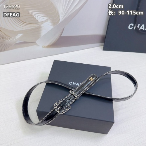 Replica Chanel AAA Quality Belts For Women #1259336 $68.00 USD for Wholesale