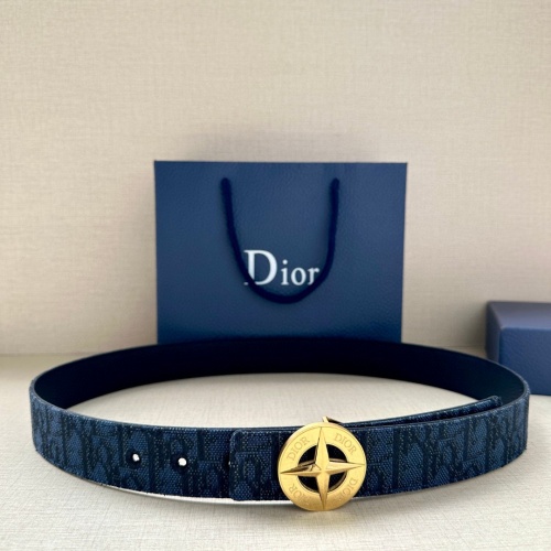 Replica Christian Dior AAA Quality Belts For Men #1259347 $60.00 USD for Wholesale