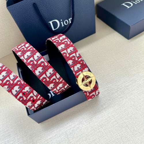 Replica Christian Dior AAA Quality Belts For Men #1259359 $60.00 USD for Wholesale